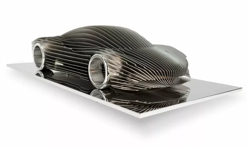 mclaren – speedtail inox brut œuvre mclaren – speedtail inox brut de l'artiste ANTOINE DUFILHO