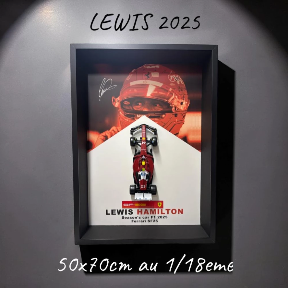 œuvre f1 lewis hamilton 2025 de l'artiste DIORAM’ART
