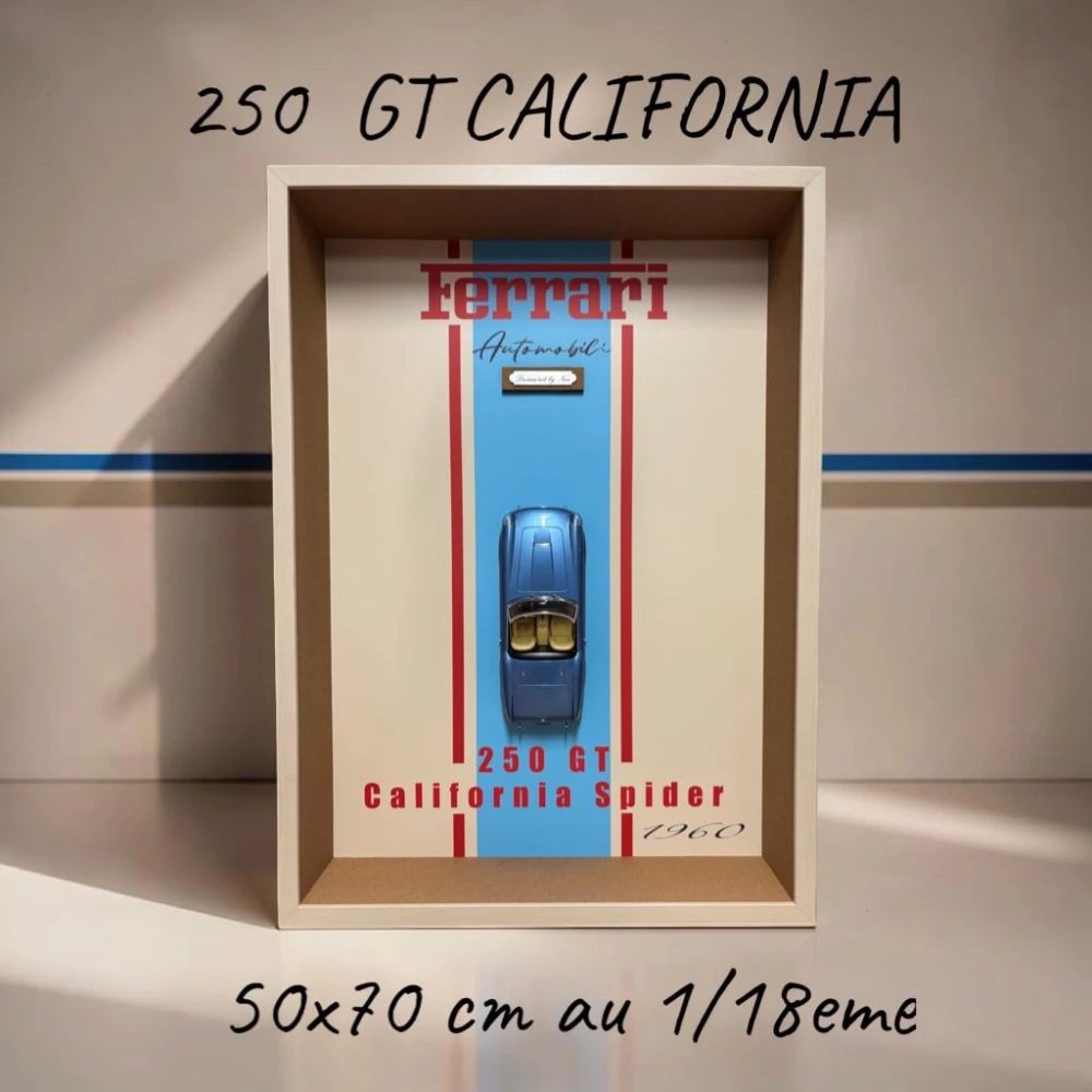 œuvre ferrari 250 gt california de l'artiste DIORAM’ART