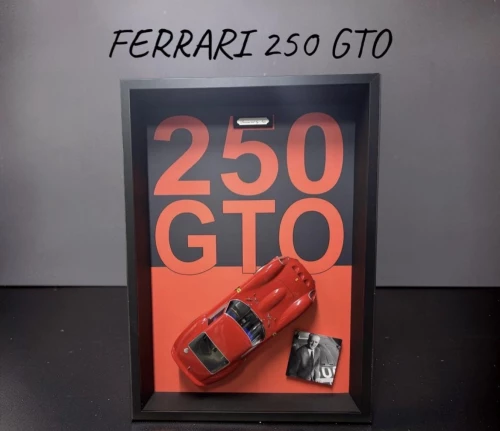 ferrari 250 gto 1962 ÉclairÉe electrifiee 90x60 - DIORAM’ART