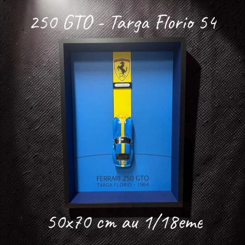 ferrari 250 gto targa florio 1964 50x70 - DIORAM’ART