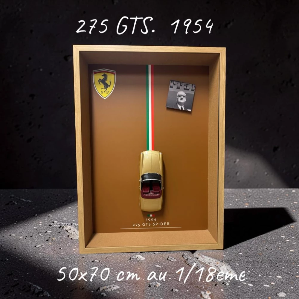 œuvre ferrari 275 gts 1964 de l'artiste DIORAM’ART