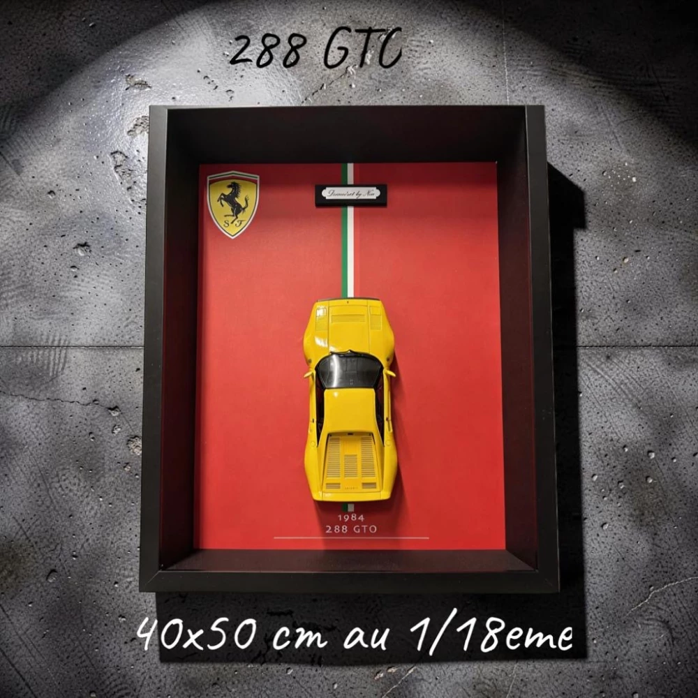 œuvre ferrari 288 gto de l'artiste DIORAM’ART