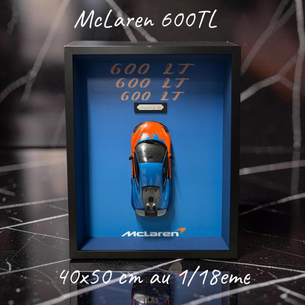 œuvre mclaren 600 lt de l'artiste DIORAM’ART