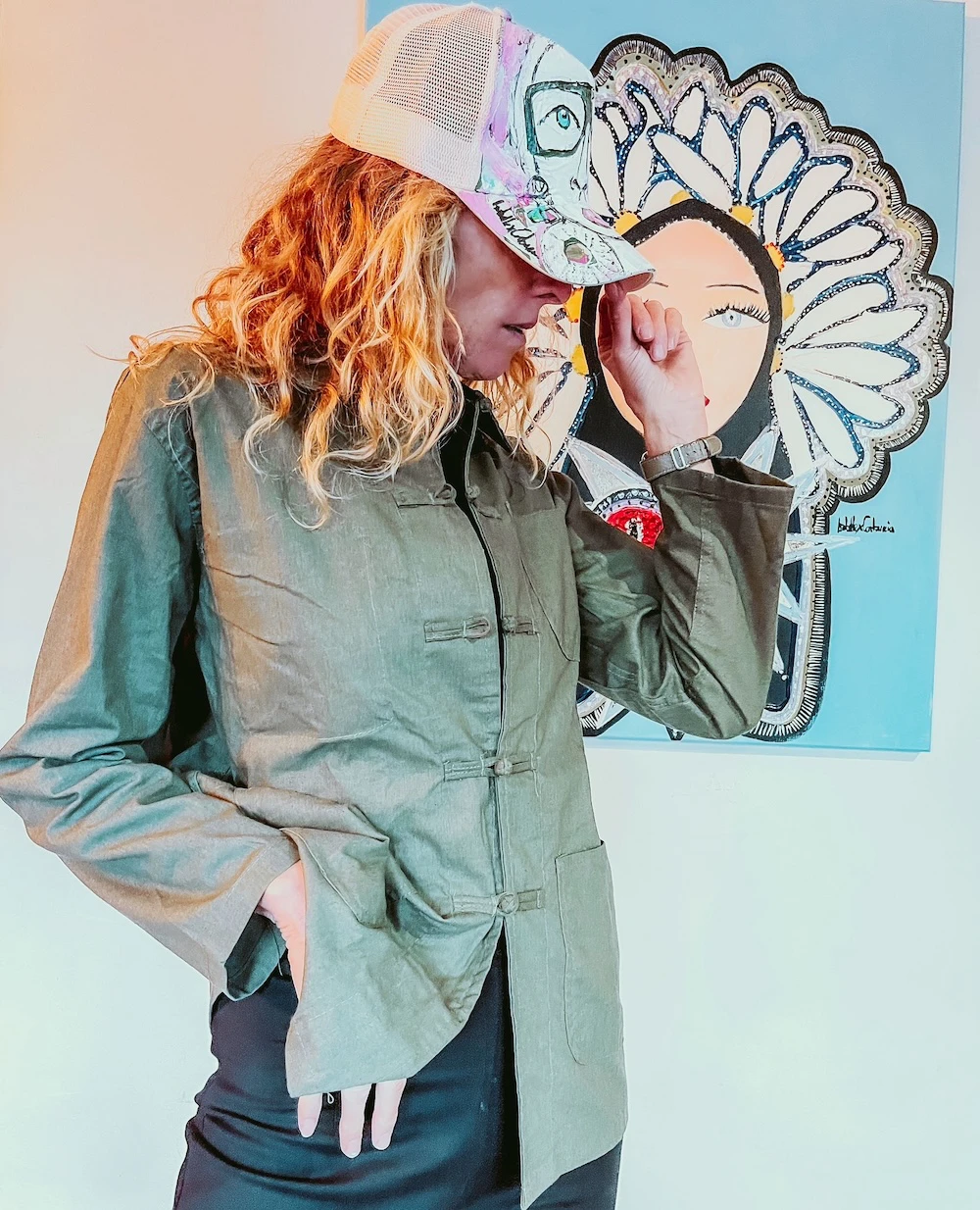 veste boutons "l'effrontée" - ISABELLE CARBUCCIA
