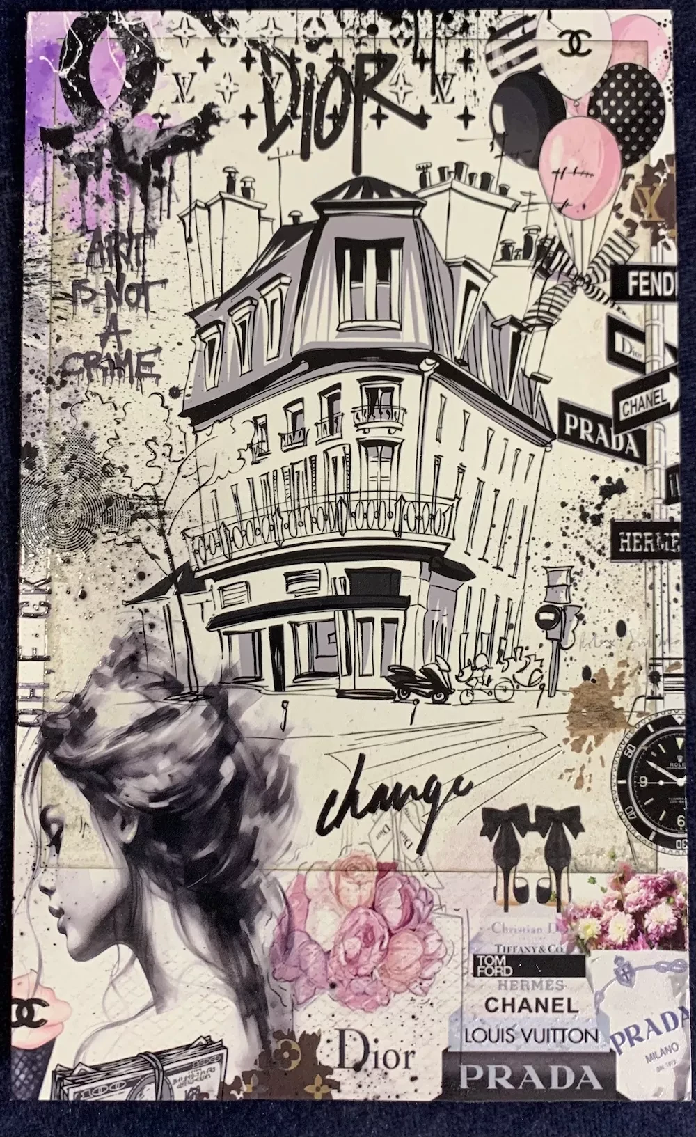 dior œuvre dior de l'artiste YANN DEHAIS