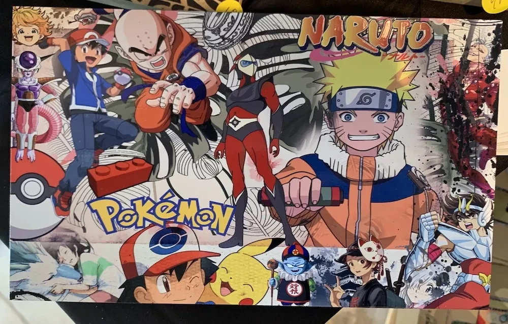 pokemon naruto œuvre pokemon naruto de l'artiste YANN DEHAIS