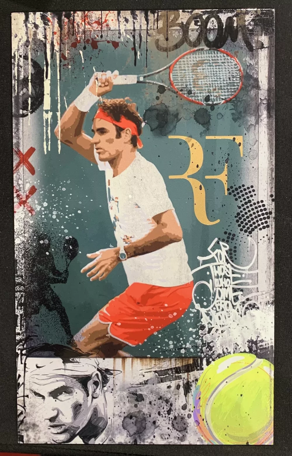 roger federer œuvre roger federer de l'artiste YANN DEHAIS