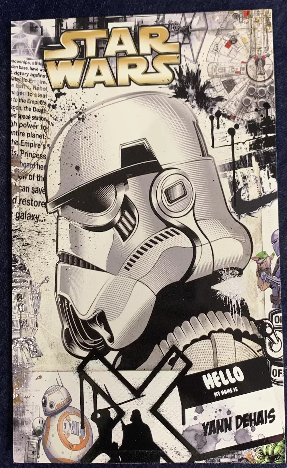 star wars œuvre star wars de l'artiste YANN DEHAIS